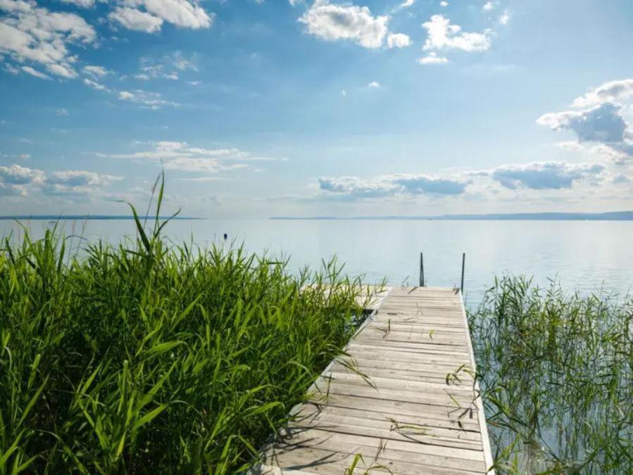 Green Lake House - Private Beach At Balaton วาลาโตนาคารัทยา ภายนอก รูปภาพ